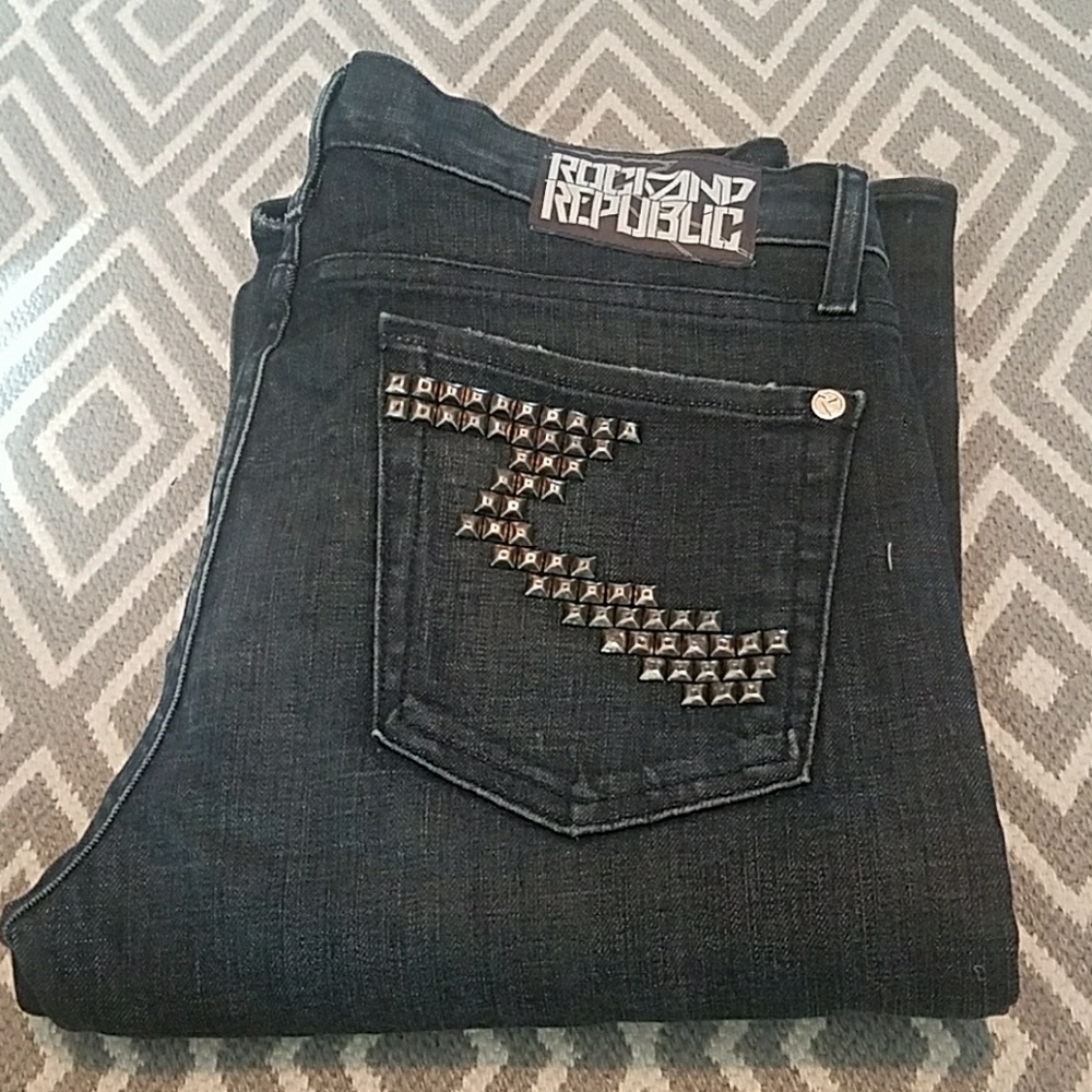 Tall long Rock & Republic jeans sz 30 - 37 inseam